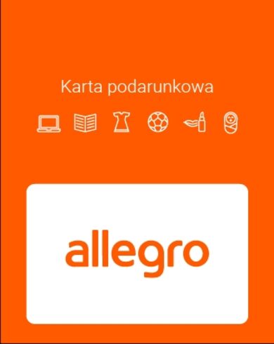 Comprar tarjeta regalo: Allegro Gift Card PSN