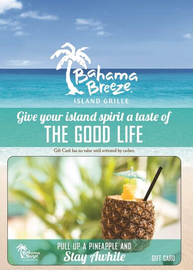 Comprar tarjeta regalo: Bahama Breeze Gift Card PC
