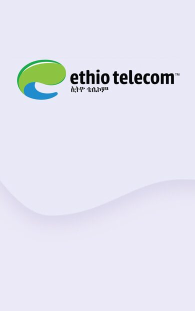 Comprar tarjeta regalo: Ethiotelecom Recharge PC