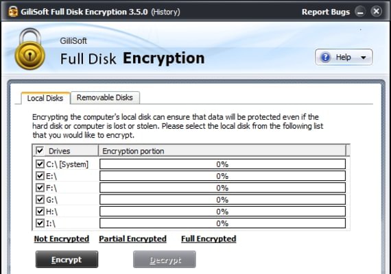 Buy Software: Gilisoft Full Disk Encryption