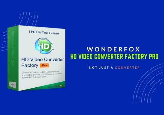 Buy Software: Wonderfox HD Video Converter Factory Pro PC